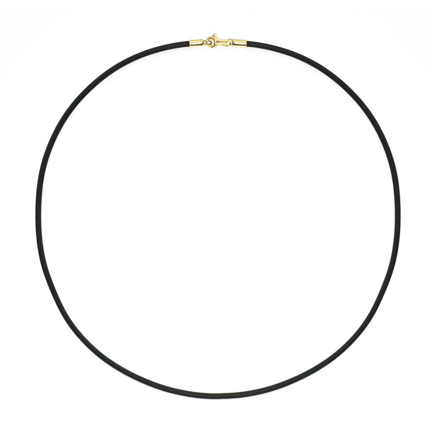 Baraka Utility Chain GC251251GICA, a men's chain in yellow gold and rubber