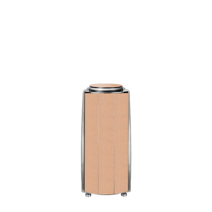 Buben & Zorweg Grande Illusion Safe, cream leather, closed