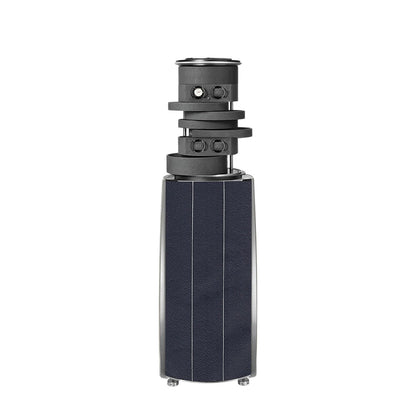 Buben & Zorweg Grande Illusion Safe, blue leather, tower with drawers