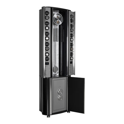 Buben & Zorweg Grande Infinity Safe, Carrara Marble back panel, side wings open