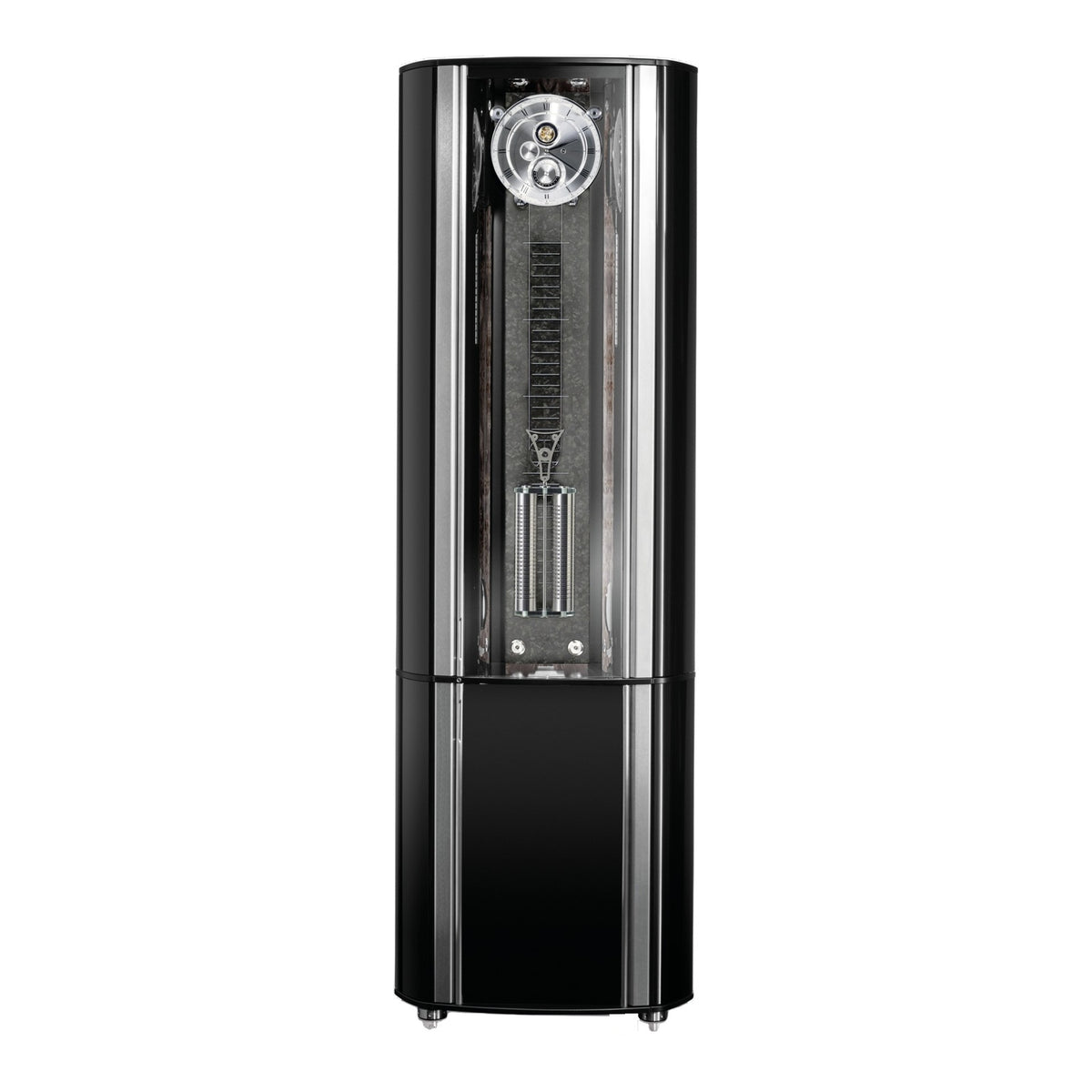 Buben & Zorweg Grande Infinity Safe, Forged Carbon back panel, closed, front view