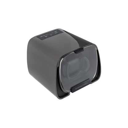 Buben & Zorweg Sphero Watch Winder, Obsidian Grey, three-quarter view