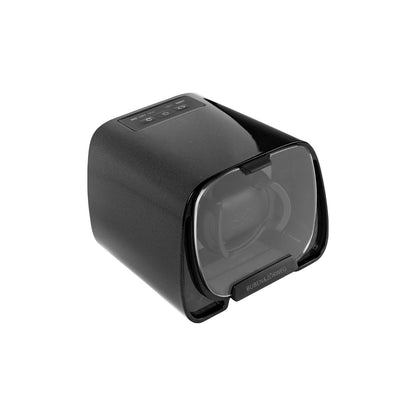 Buben & Zorweg Sphero Watch Winder, Onyx Black, three-quarter view
