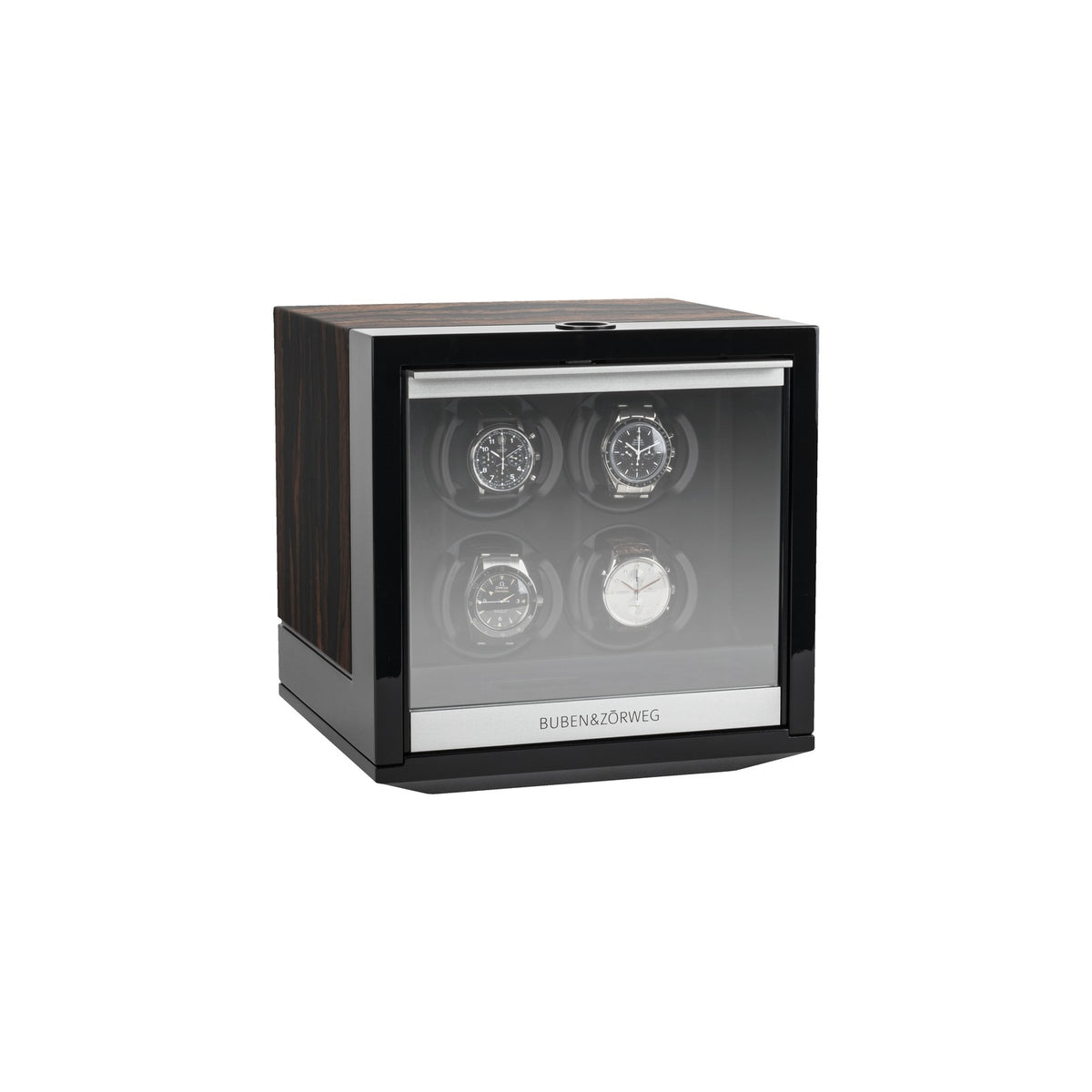 Buben & Zorweg Neo 4 watch winder in macassar high-gloss