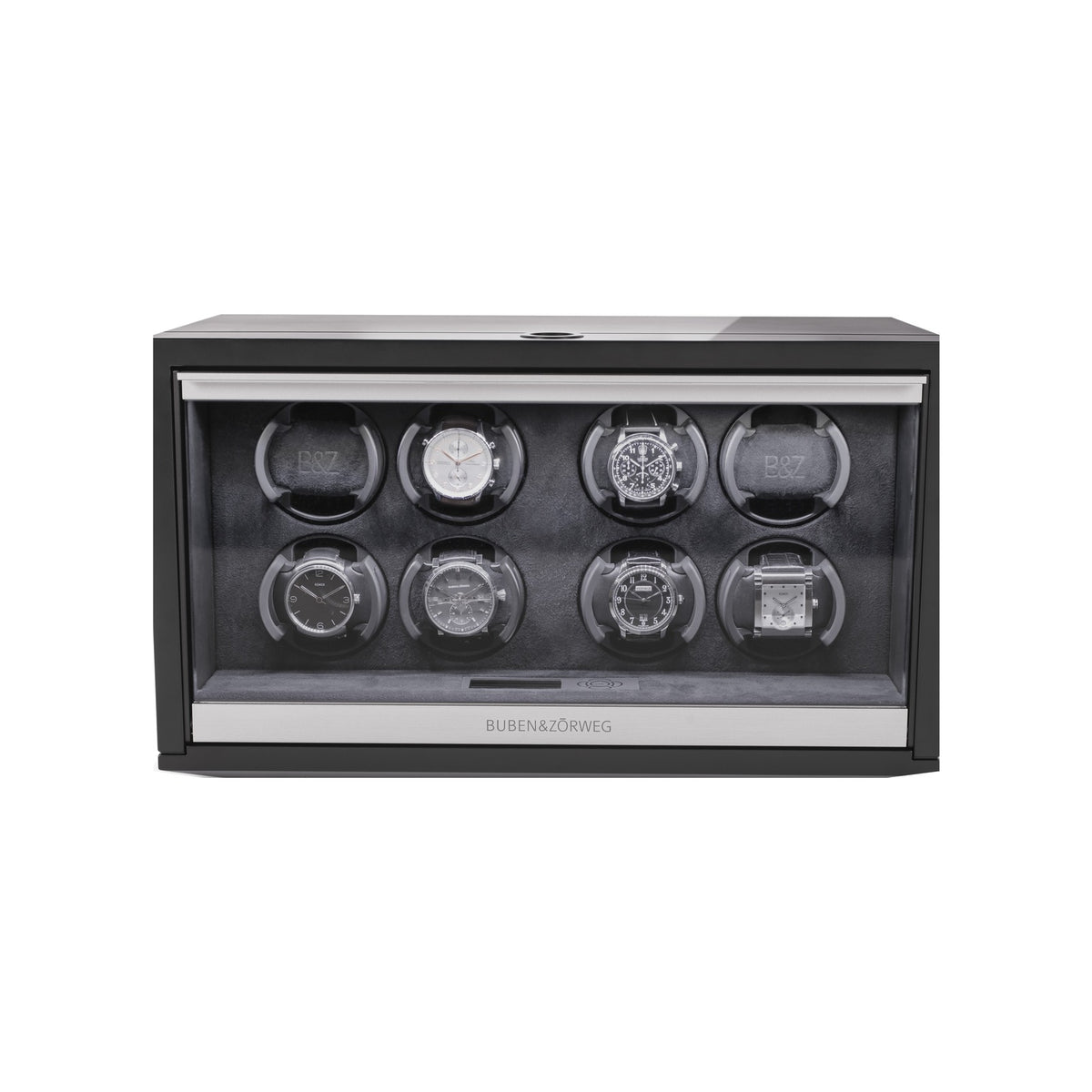 Buben & Zorweg Neo 8 watch winder in carbon matte