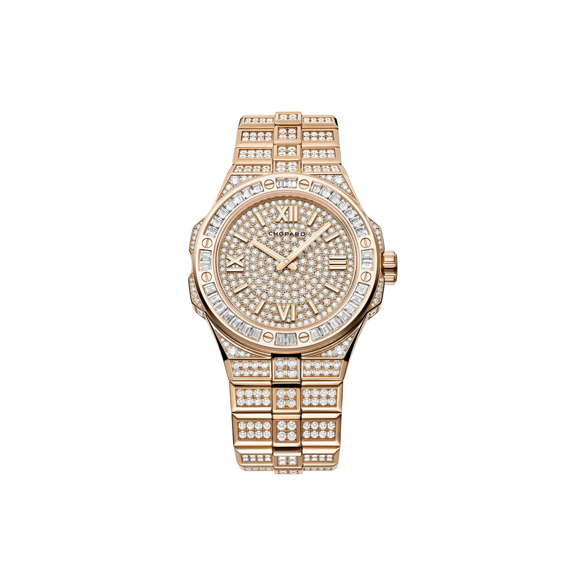 Chopard Alpine Eagle watch in 18k ethical rose gold with diamonds