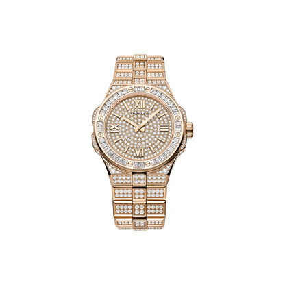Chopard Alpine Eagle watch in 18k ethical rose gold with diamonds
