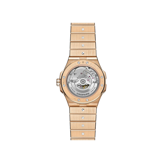 Chopard Alpine Eagle watch in 18k ethical rose gold with diamonds, sapphires and tsavorites, view 2
