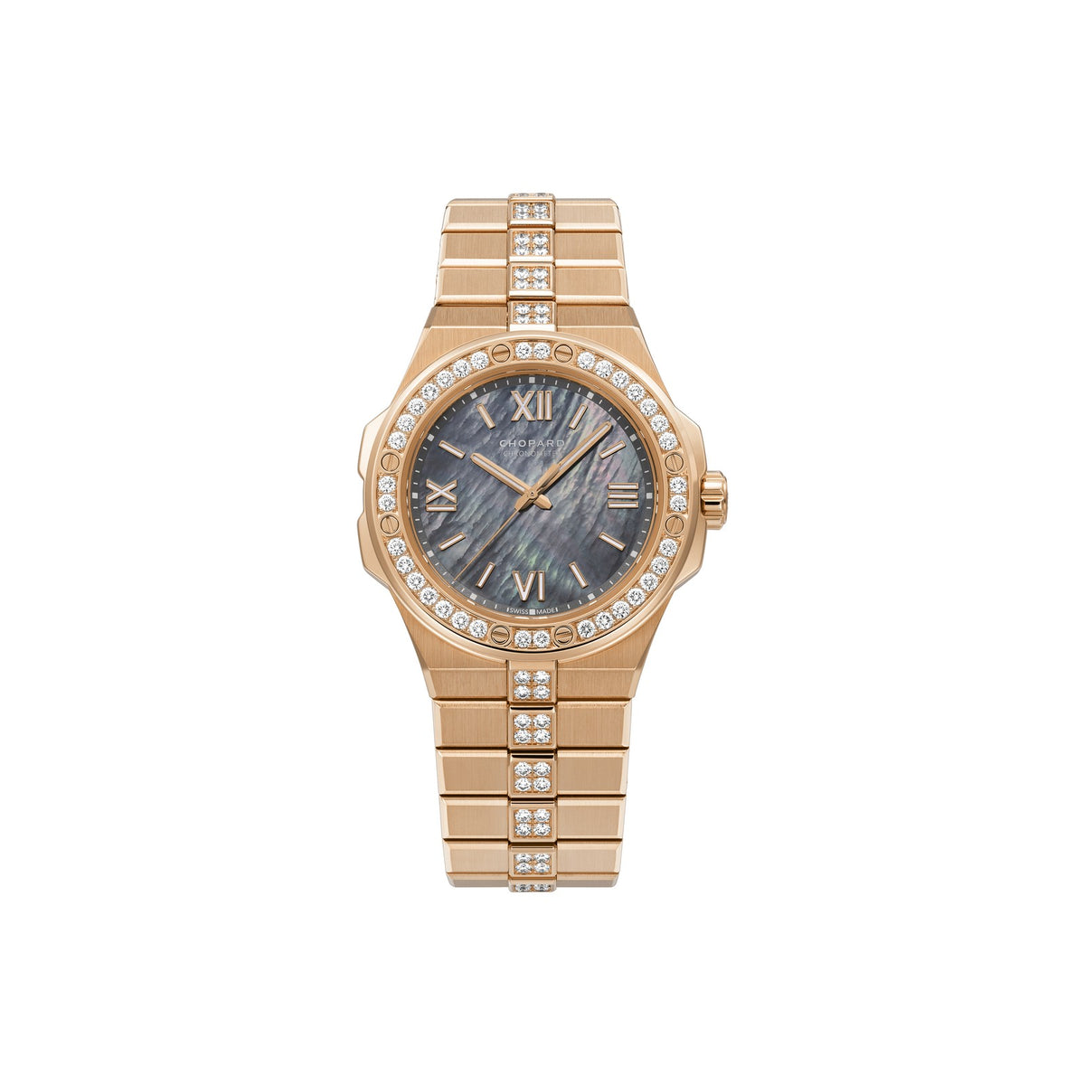 Chopard Alpine Eagle watch in 18k ethical rose gold with diamonds