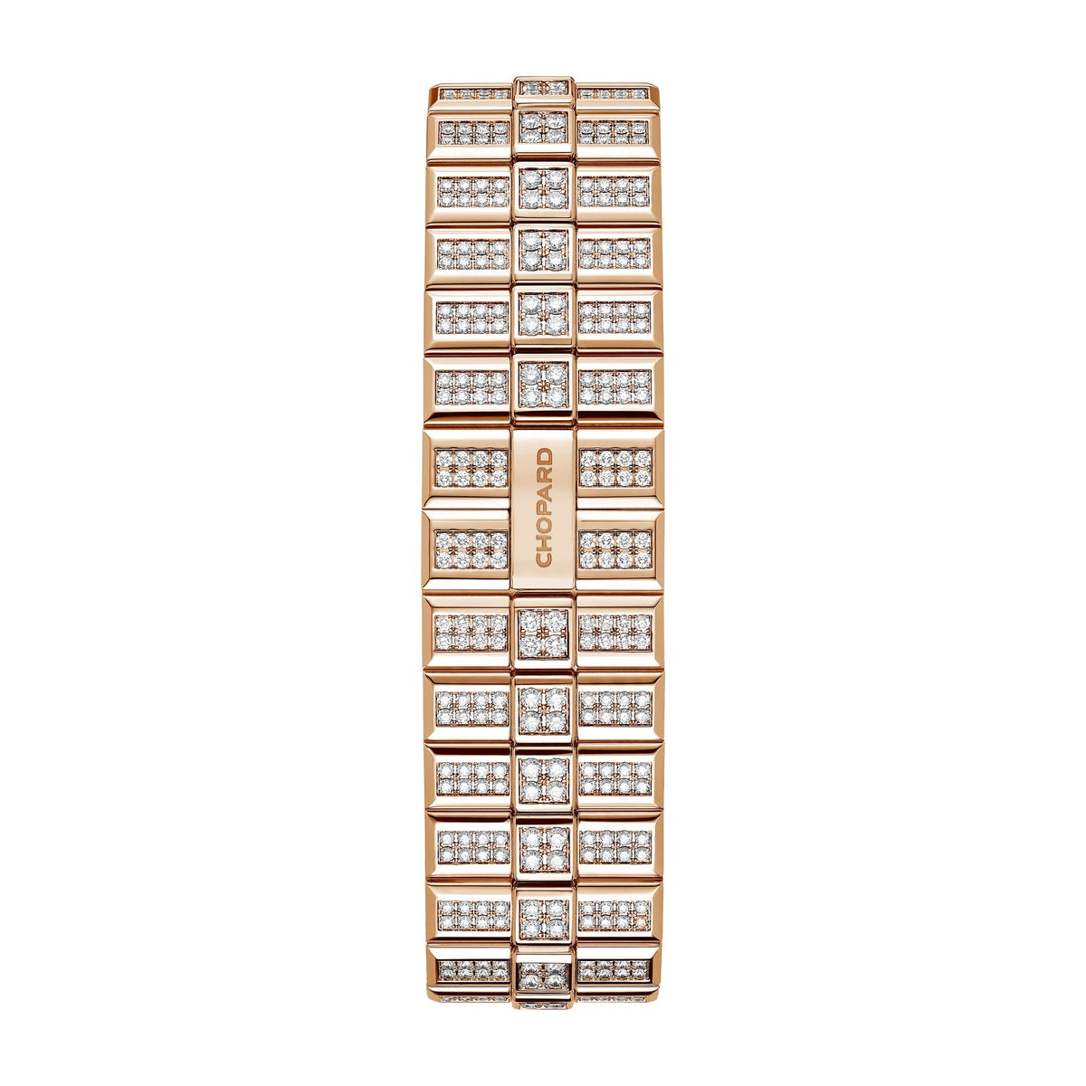 Chopard Alpine Eagle watch in 18k ethical rose gold with diamonds, view 4