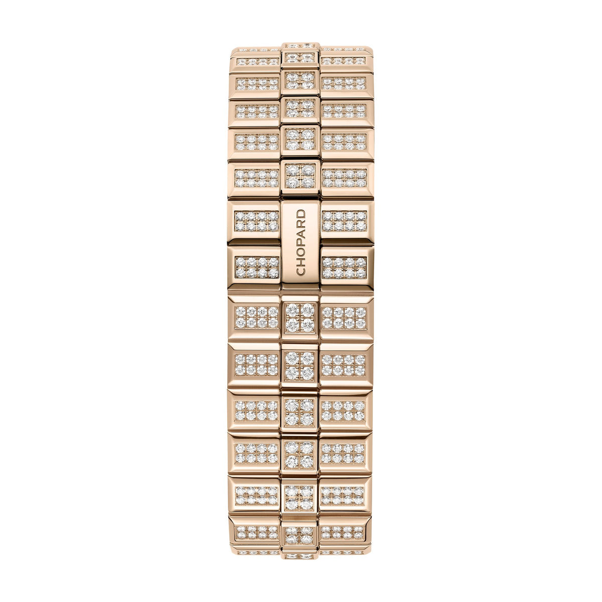 Chopard Alpine Eagle watch in 18k ethical rose gold with diamonds, sapphires and tsavorites, view 4