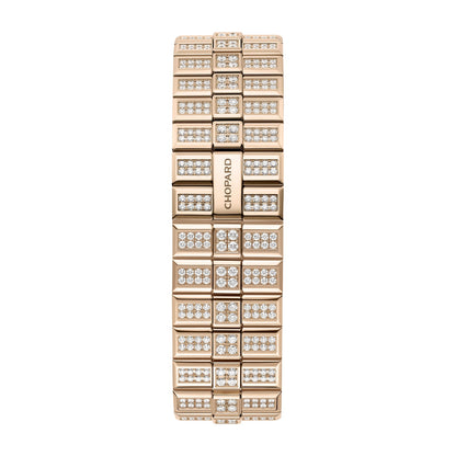 Chopard Alpine Eagle watch in 18k ethical rose gold with diamonds, sapphires and tsavorites, view 4