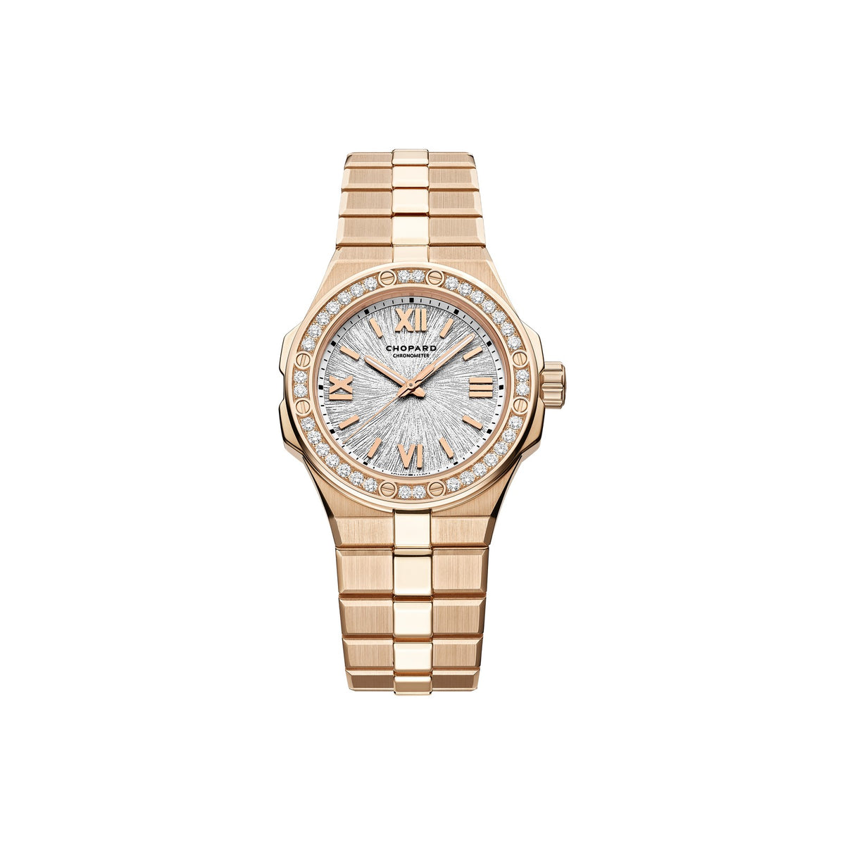 Chopard Alpine Eagle watch in 18k ethical rose gold with diamonds