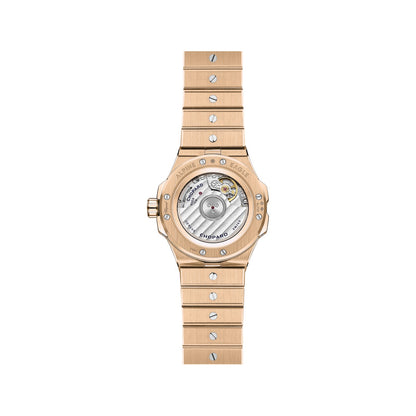 Chopard Alpine Eagle watch in 18k ethical rose gold with diamonds and sapphires, view 2