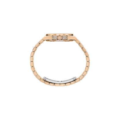 Chopard Alpine Eagle watch in 18k ethical rose gold with diamonds and sapphires, view 3