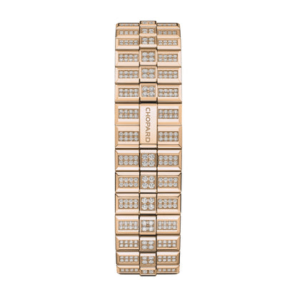 Chopard Alpine Eagle watch in 18k ethical rose gold with diamonds and sapphires, view 4