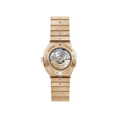 Chopard Alpine Eagle watch in 18k ethical rose gold, view 2
