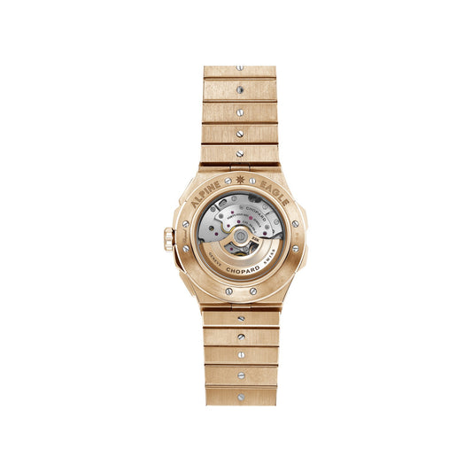 Chopard Alpine Eagle watch in 18k ethical rose gold, view 2