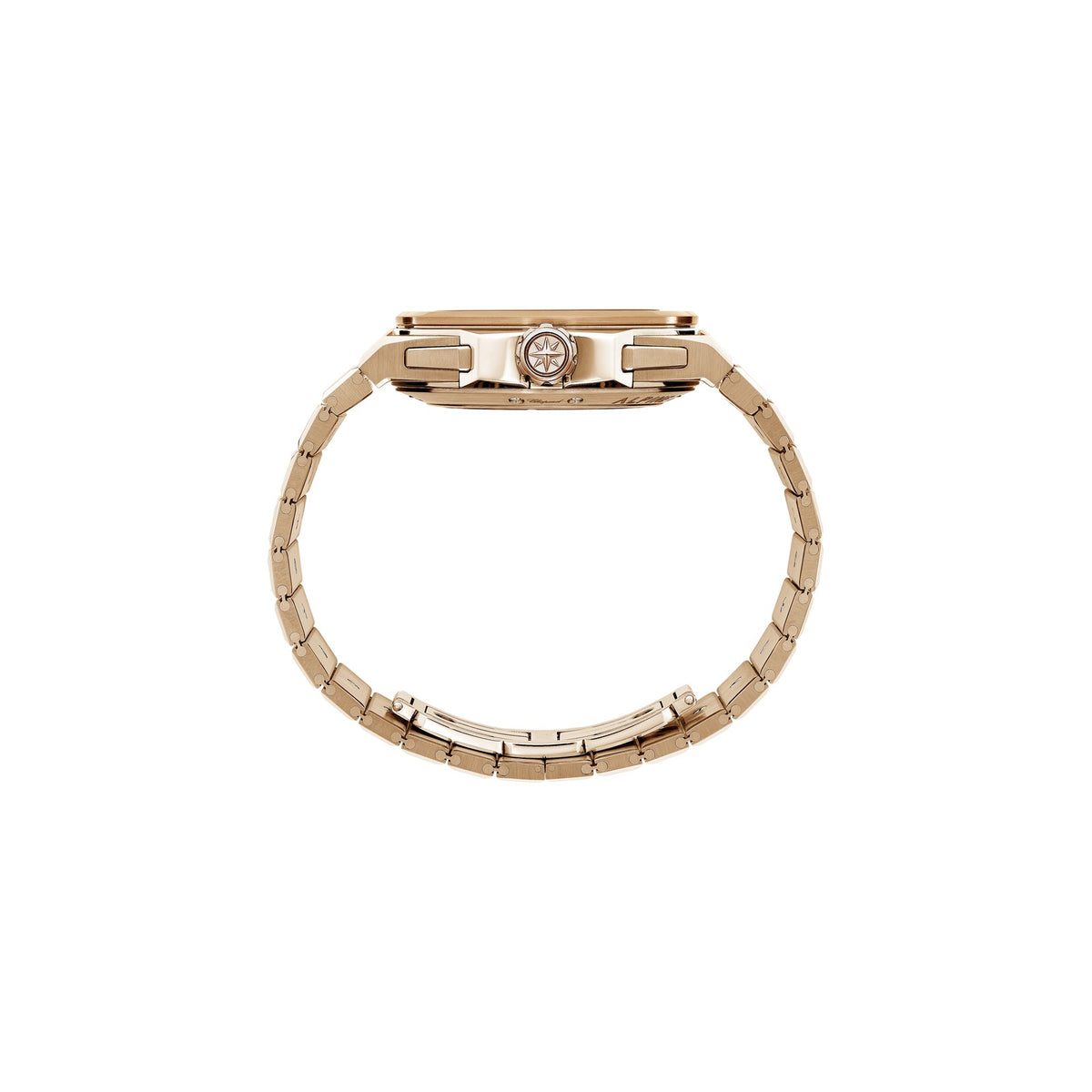 Chopard Alpine Eagle watch in 18k ethical rose gold, view 3
