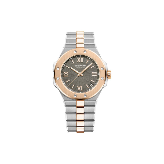 Chopard Alpine Eagle watch in 18k ethical rose gold and stainless steel