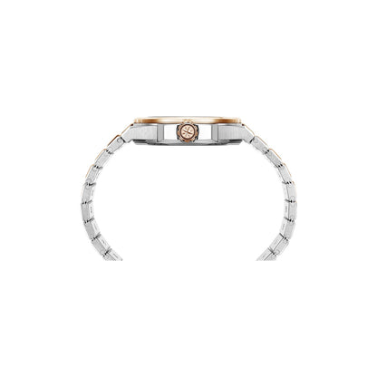 Chopard Alpine Eagle watch in 18k ethical rose gold and stainless steel, view 3
