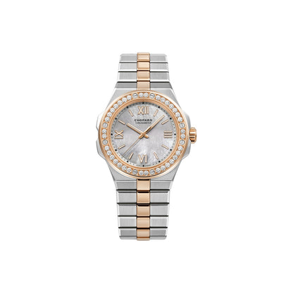 Chopard Alpine Eagle watch in 18k ethical rose gold and stainless steel