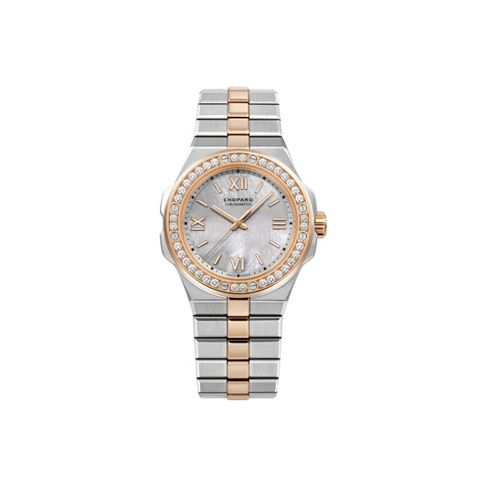 Chopard Alpine Eagle watch in 18k ethical rose gold and stainless steel