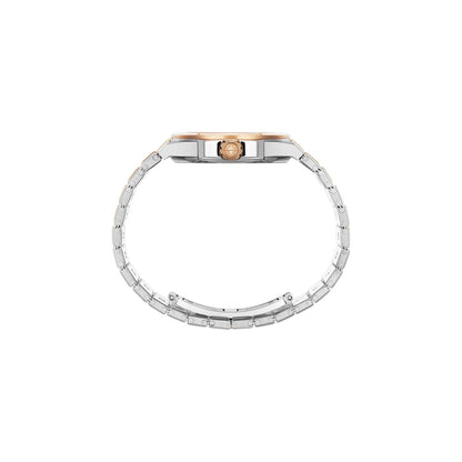 Chopard Alpine Eagle watch in 18k ethical rose gold and stainless steel, view 3