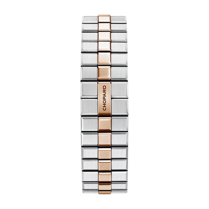 Chopard Alpine Eagle watch in 18k ethical rose gold and stainless steel, view 4