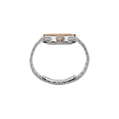 Chopard Alpine Eagle watch in 18k ethical rose gold and stainless steel, view 3