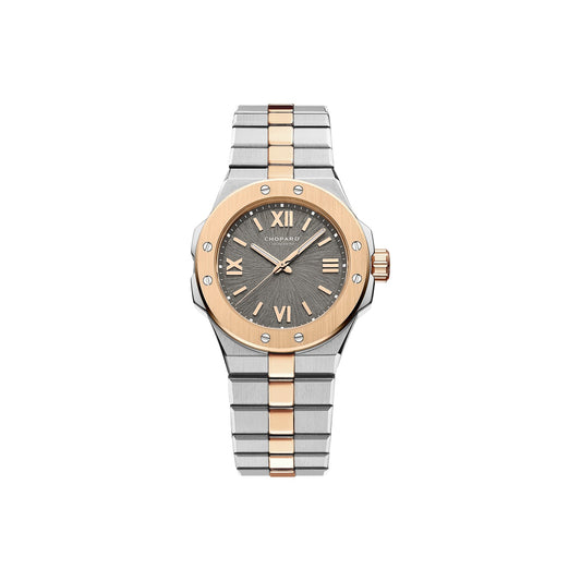 Chopard Alpine Eagle watch in 18k ethical rose gold and stainless steel