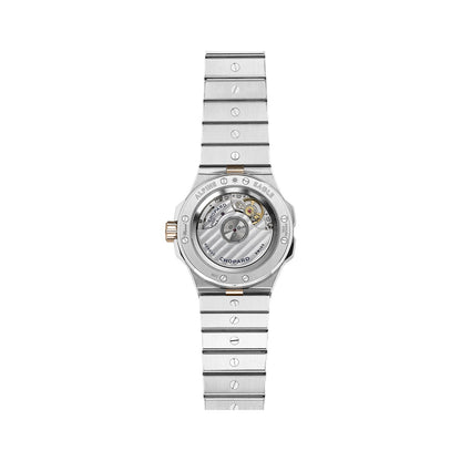 Chopard Alpine Eagle watch in 18k ethical rose gold and stainless steel, view 2