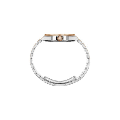 Chopard Alpine Eagle watch in 18k ethical rose gold and stainless steel, view 3