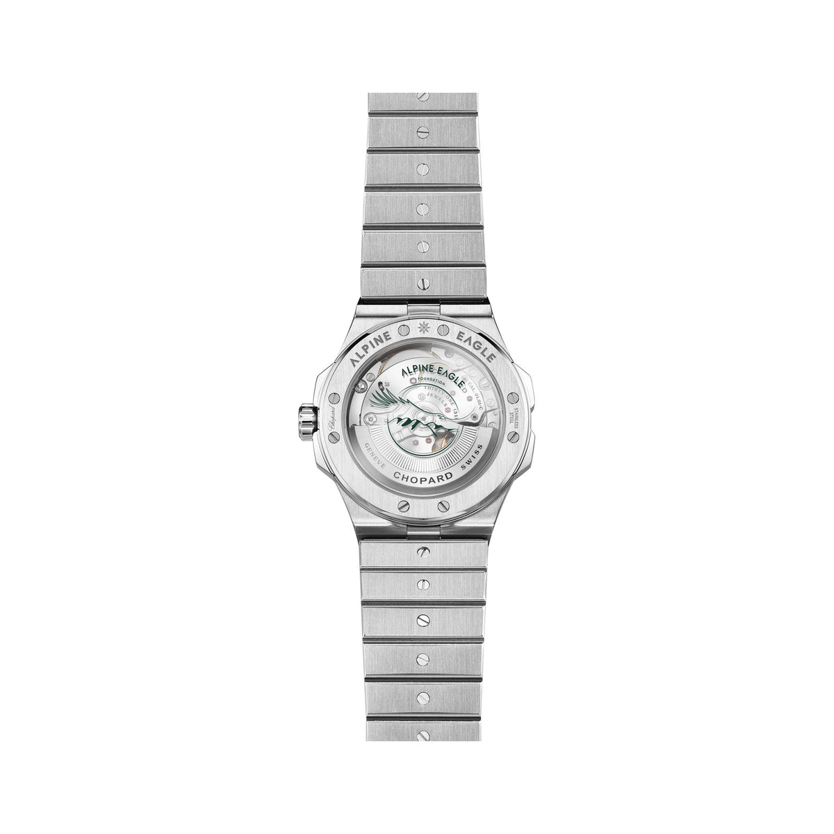 Chopard Alpine Eagle watch in stainless steel, view 2