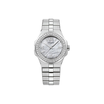 Chopard Alpine Eagle watch in stainless steel with diamonds