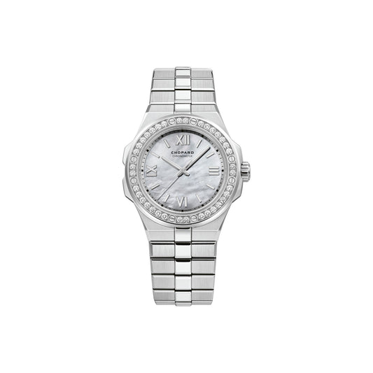 Chopard Alpine Eagle watch in stainless steel with diamonds