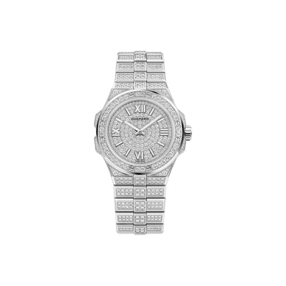 Chopard Alpine Eagle watch in 18k ethical white gold with diamonds
