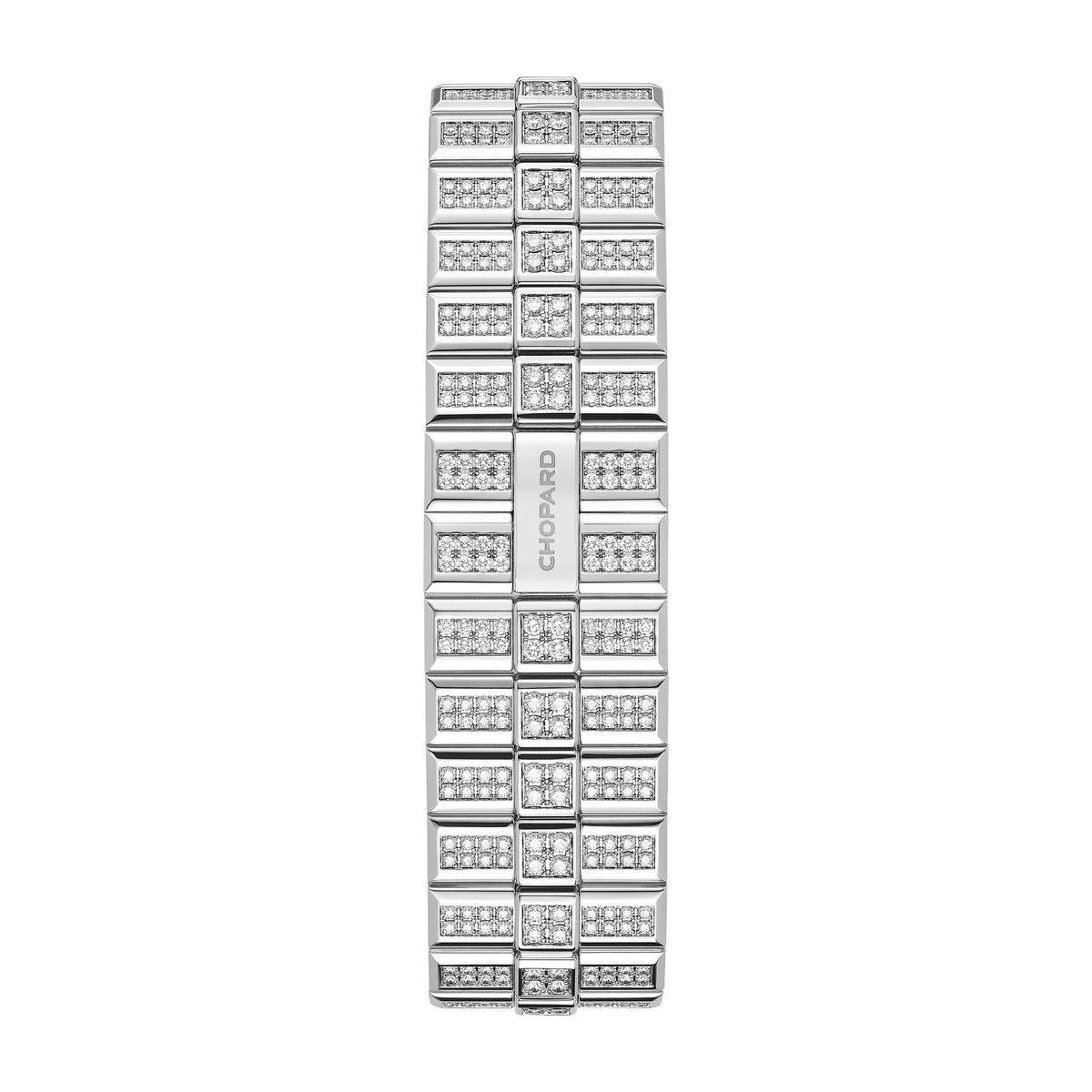 Chopard Alpine Eagle watch in 18k ethical white gold with diamonds, view 4
