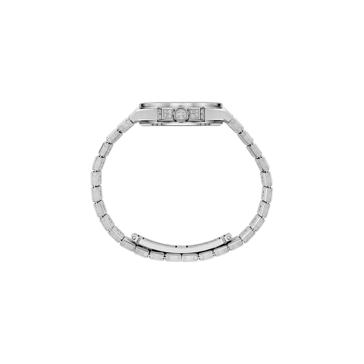 Chopard Alpine Eagle watch in 18k ethical white gold with diamonds, view 3