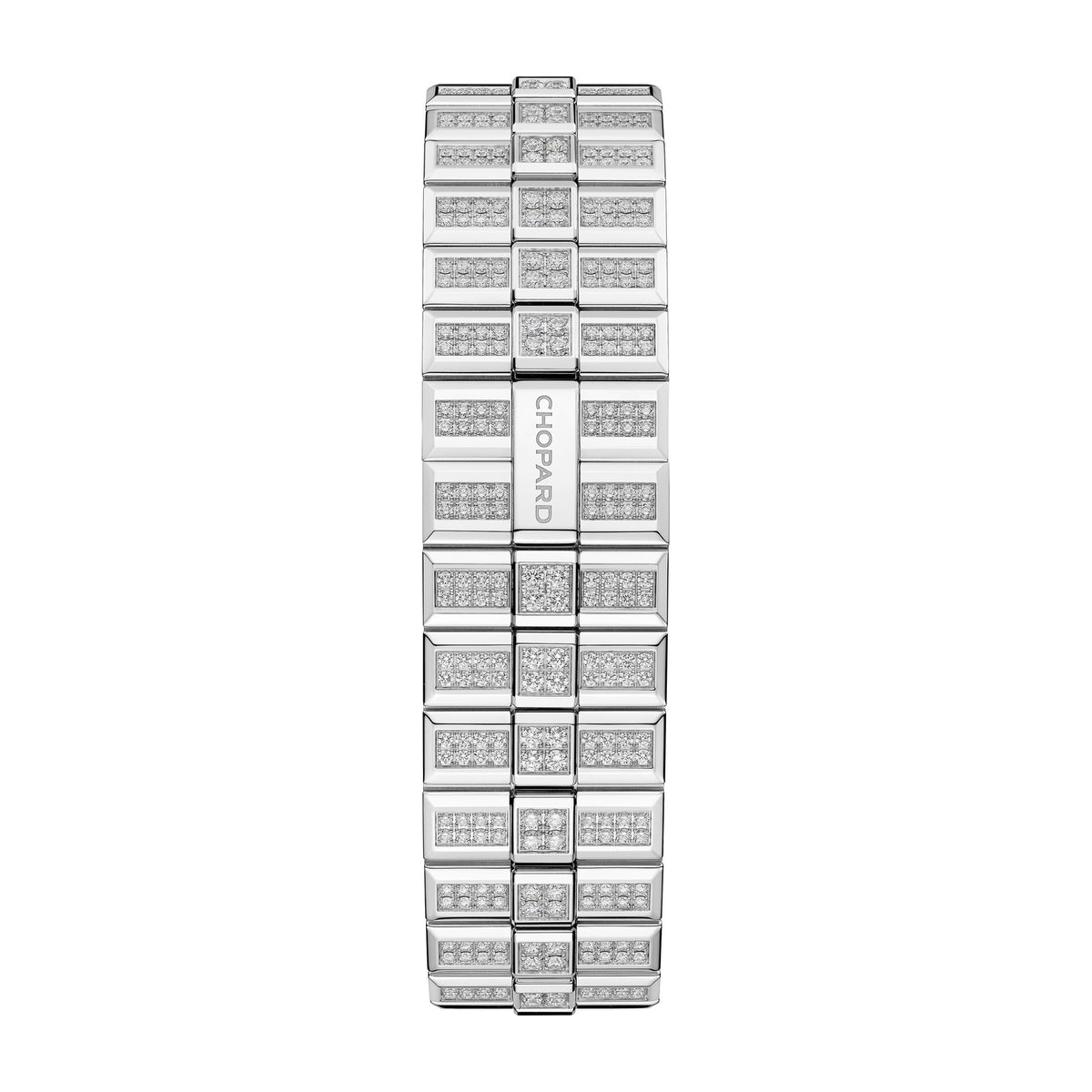 Chopard Alpine Eagle watch in 18k ethical white gold with diamonds, view 4
