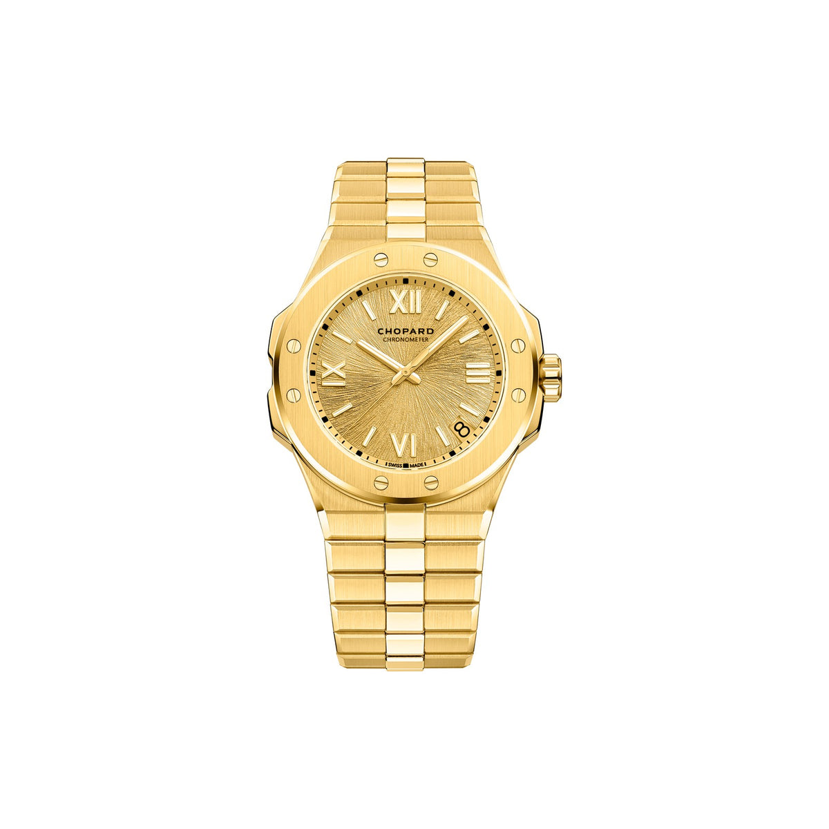 Chopard Alpine Eagle watch in 18k ethical yellow gold