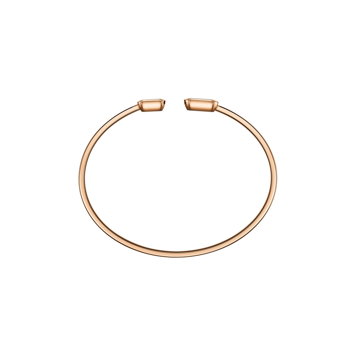 Chopard Happy Diamonds bangle in 18k ethical rose gold view 3