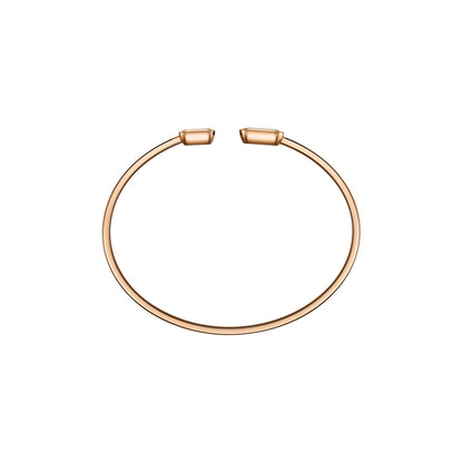 Chopard Happy Diamonds bangle in 18k ethical rose gold view 3