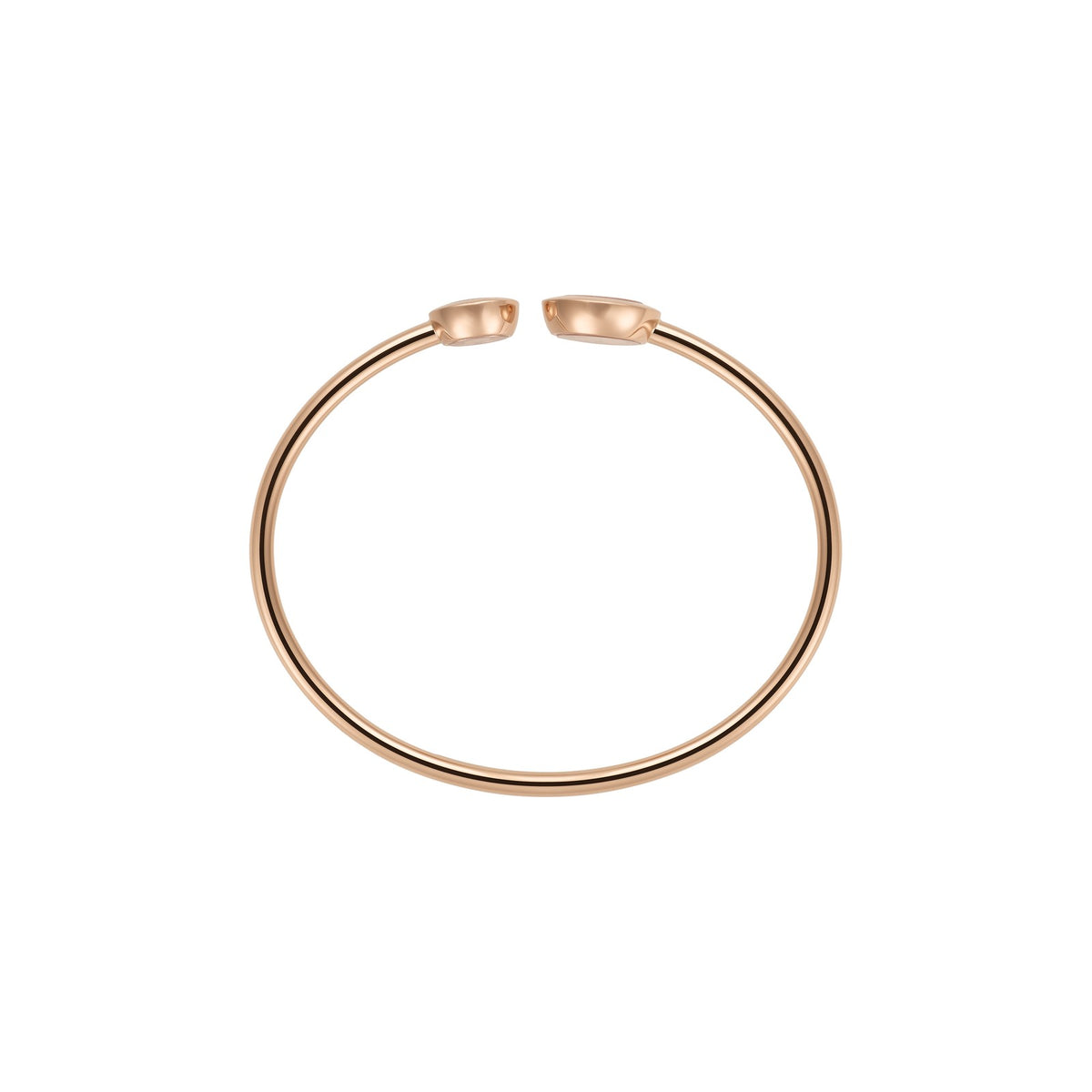 Chopard Happy Diamonds bangle in 18k ethical rose gold view 3