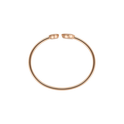 Chopard Happy Diamonds bangle in 18k ethical rose gold view 3