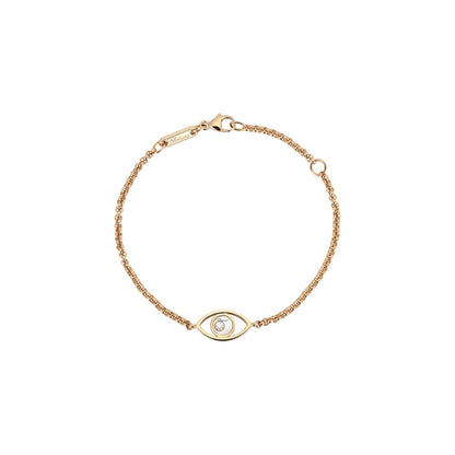 Chopard Happy Diamonds bracelet in 18k ethical rose gold with moving diamonds
