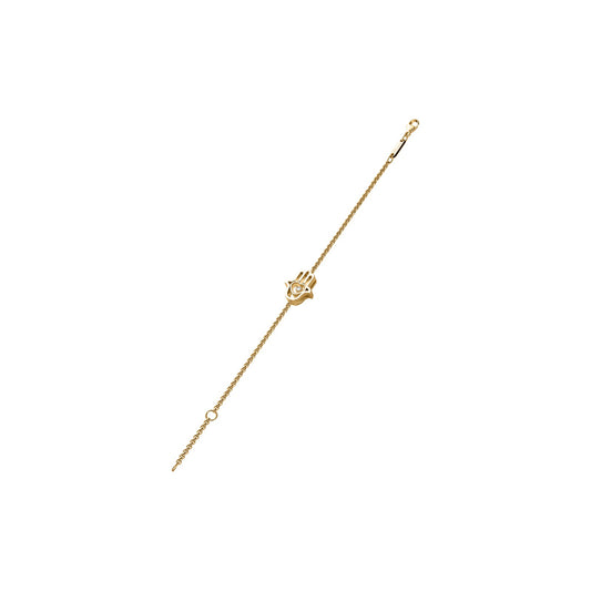 Chopard Happy Diamonds bracelet in 18k ethical rose gold with moving diamonds view 2