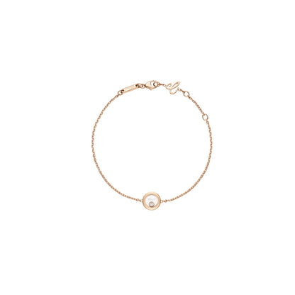 Chopard Happy Diamonds bracelet in 18k ethical rose gold with diamonds