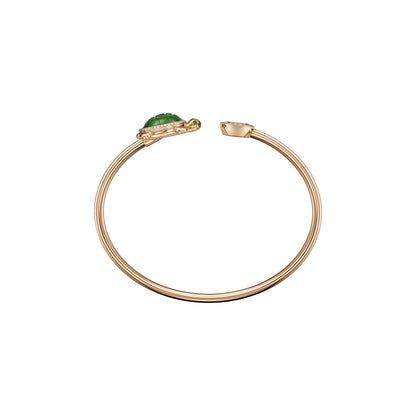 Chopard Happy Diamonds bracelet in 18k ethical rose gold with diamonds view 3