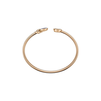 Chopard Happy Diamonds bracelet in 18k ethical rose gold with diamonds view 3